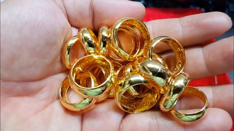 Giá vàng nhẫn cao nhất từ trước đến nay.
