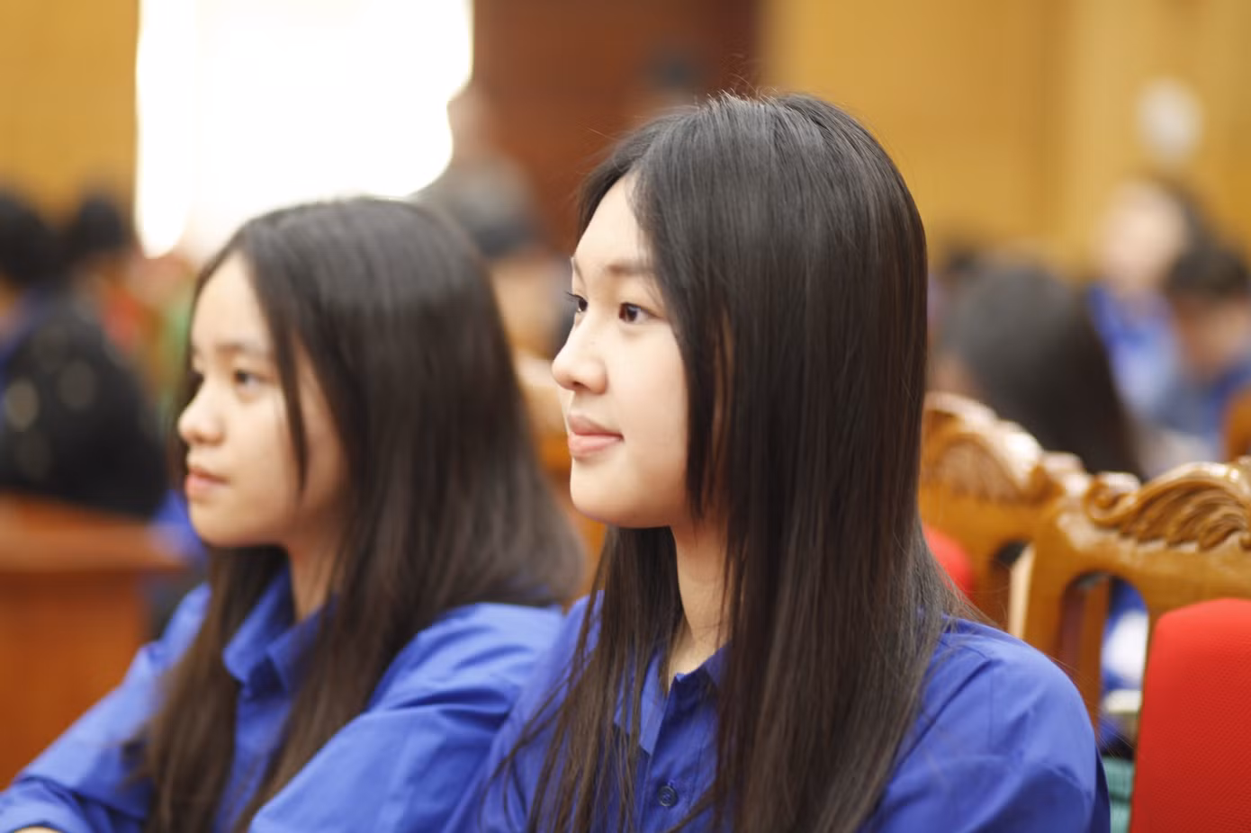 Đoàn viên tham gia diễn đàn. Ảnh: Nguyễn Thắng Đoàn viên tham gia diễn đàn. Ảnh: Nguyễn Thắng