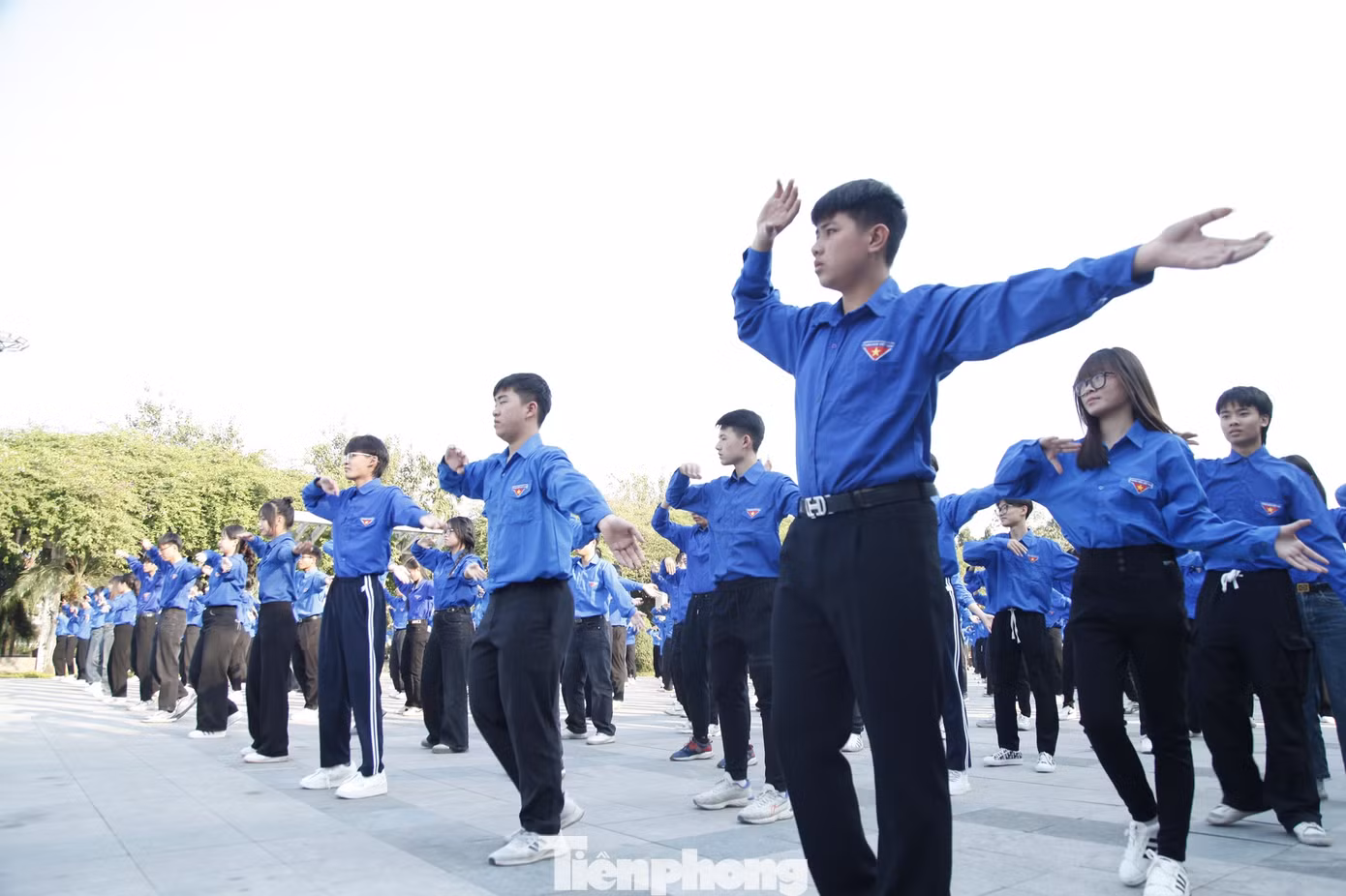 Hoạt động này giúp mở rộng tập hợp thanh thiếu niên tham gia tổ chức Đoàn, Hội. Ảnh: Nguyễn Thắng