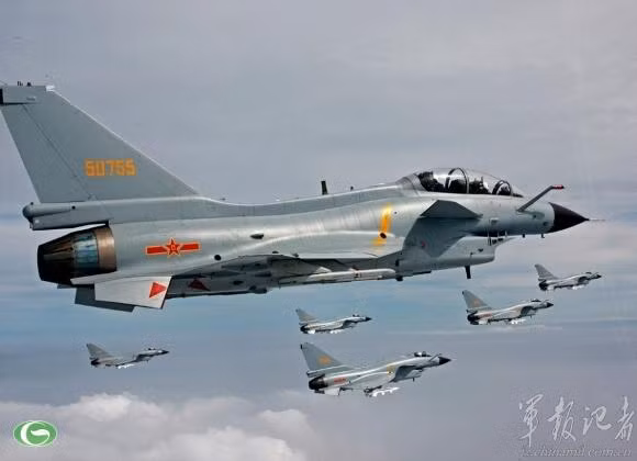 Tiêm kích J-10 của Trung Quốc. (Ảnh minh họa). Tiêm kích J-10 của Trung Quốc. (Ảnh minh họa)