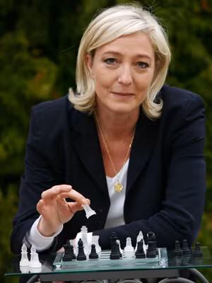 Bà Marine Le Pen: Tôi sẽ bỏ phiếu trắng