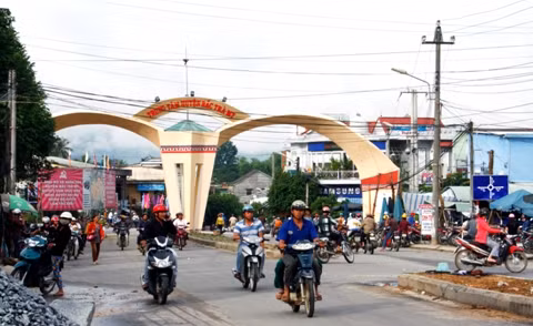 Người dân thị trấn Trà My (Bắc Trà My) cảm nhận được những rung chấn từ động đất sáng ngày 6-9