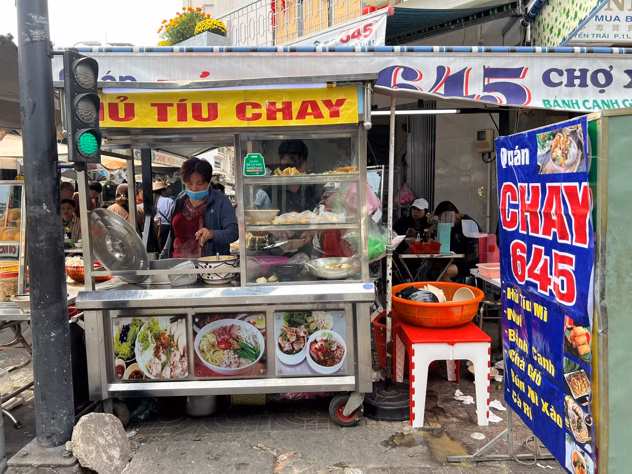 Quán chay phục vụ ngày Tết, không tăng giá Quán chay phục vụ ngày Tết, không tăng giá
