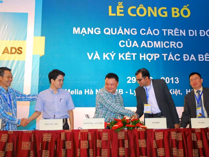 Admicro ký kết với các đối tác sang 29/8