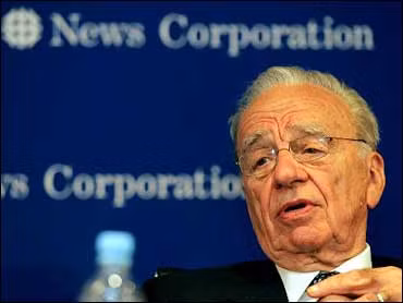 Ông Ruper Murdoch, một trong những giới giàu của Mỹ đang bị đoàn biểu tình lên án. 