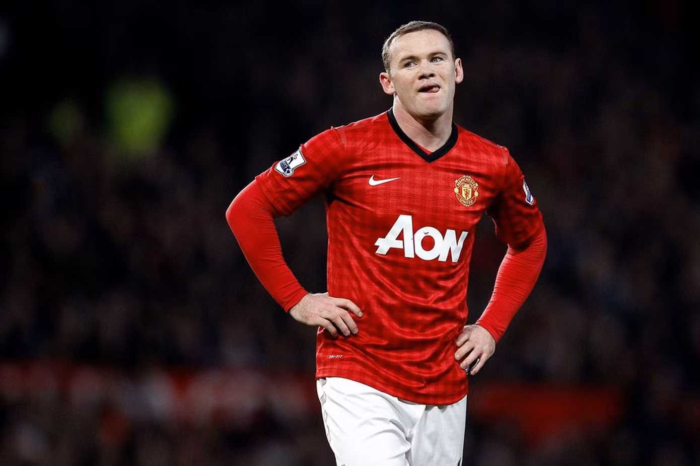 Rooney gần như không xuất hiện trên sân
