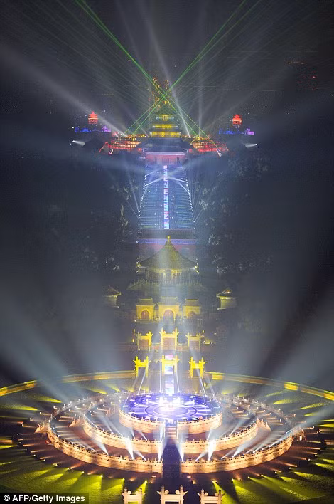 Thành phố Bắc Kinh, Trung Quốc đón năm mới. Ảnh: Getty Images