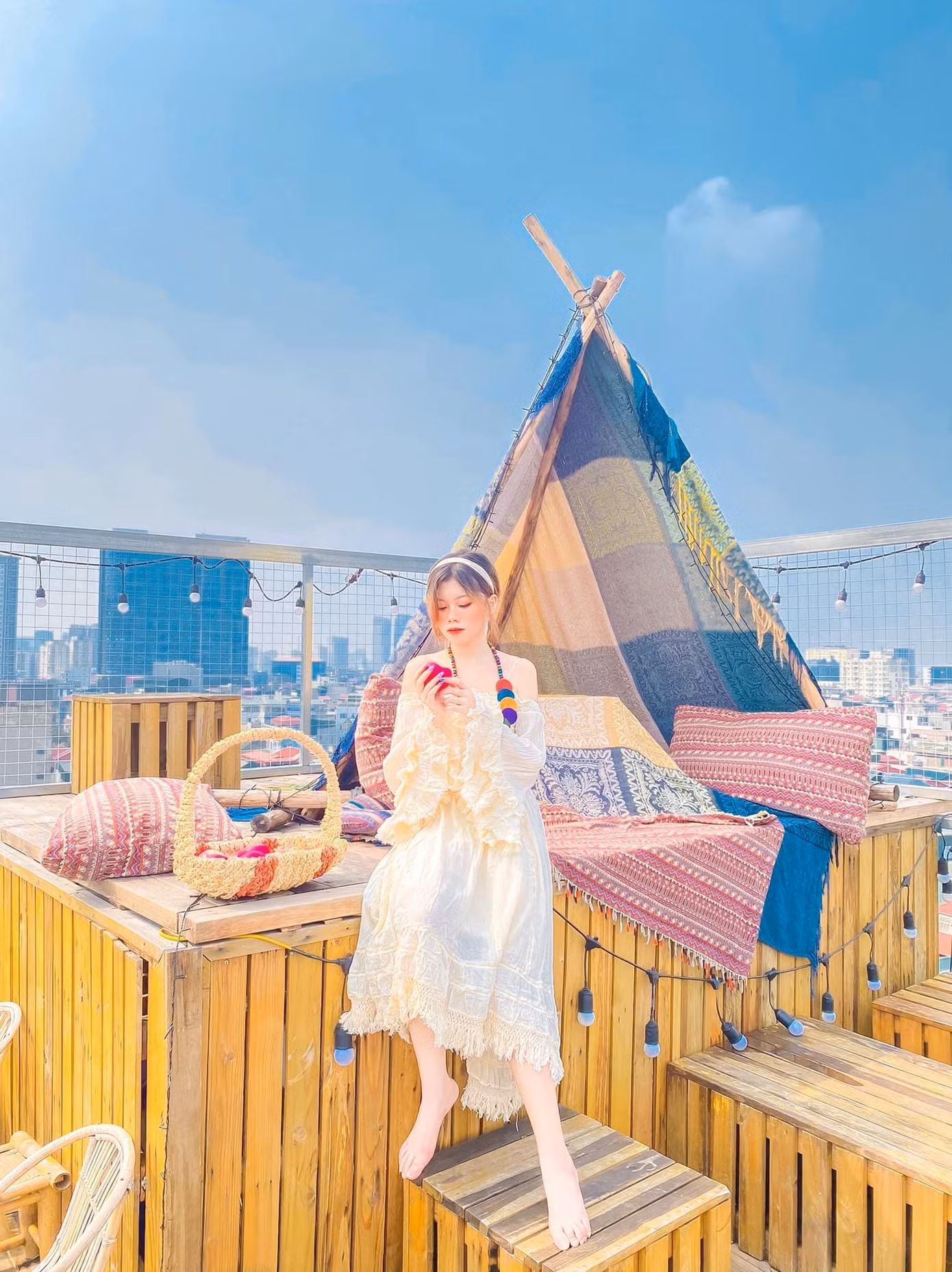 Bạn mê style boho chứ? - Ảnh: Hani Trần