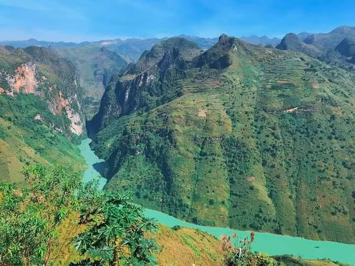 Khung cảnh đẹp tựa như một bức tranh - Ảnh: Phạm Xuân Quý