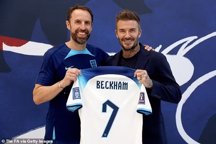 David Beckham bị loại khỏi danh sách vinh danh của Hoàng gia Anh, trong khi Gareth Southgate được phong tước hiệp sĩ. Ảnh: Getty Images. David Beckham bị loại khỏi danh sách vinh danh của Hoàng gia Anh, trong khi Gareth Southgate được phong tước hiệp sĩ. Ảnh: Getty Images.
