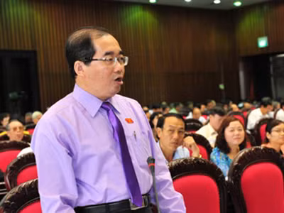 Đại biểu Hoàng Hữu Phước. Ảnh: Ngọc Thắng. Đại biểu Hoàng Hữu Phước. Ảnh: Ngọc Thắng