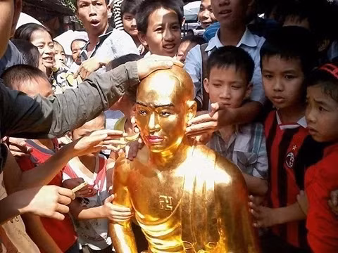 Bức tượng được cho là 