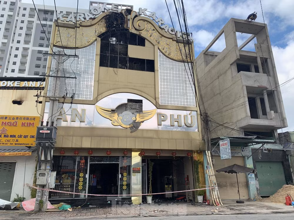 Quán karaoke An Phú nơi phát hiện vụ việc