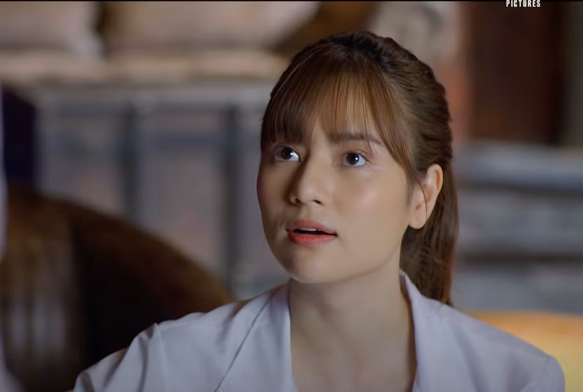Hân (Việt Hoa) thẳng thừng vạch mặt Linh khiến cô ta tức giận không thể thốt lên lời.