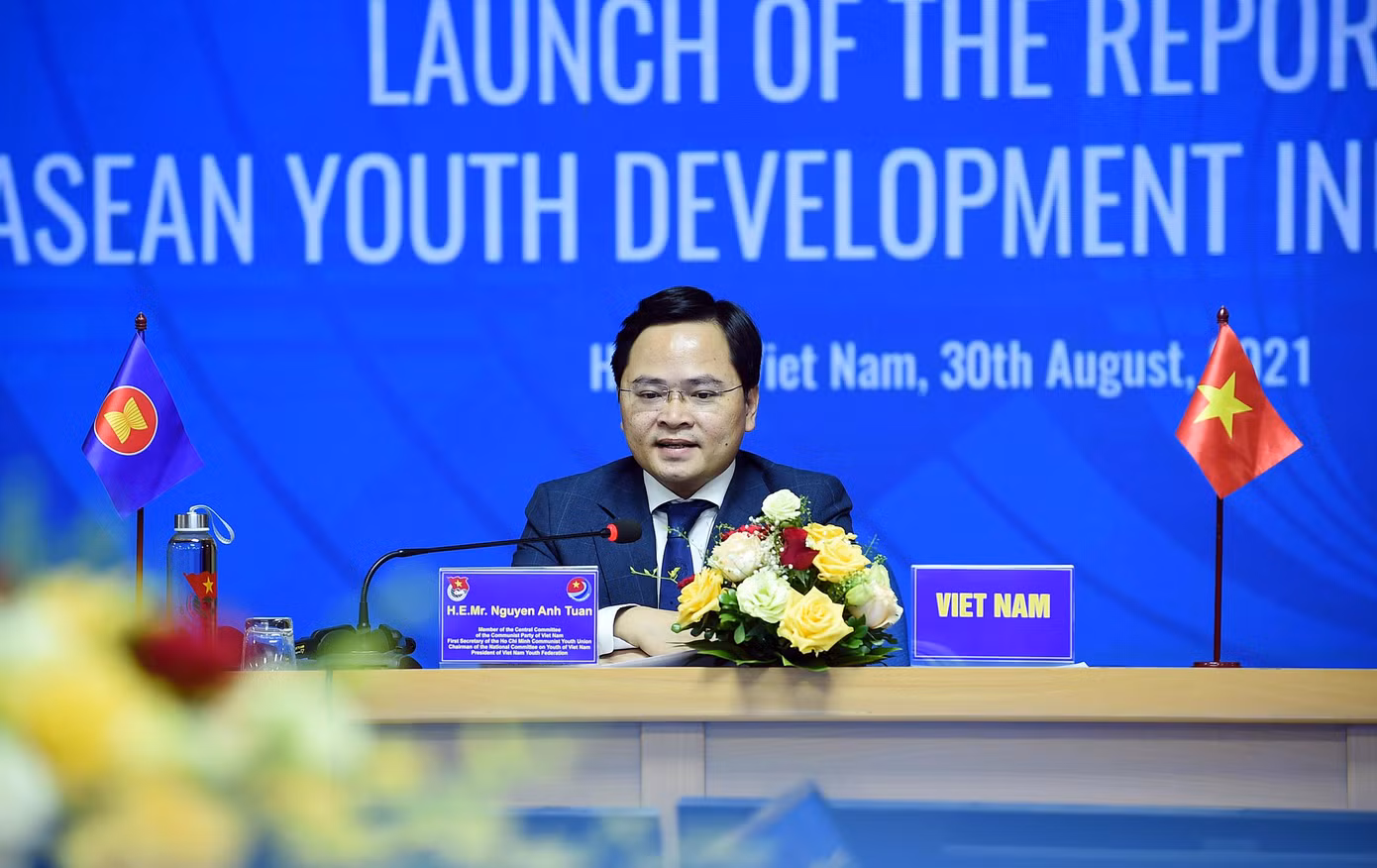 Anh Nguyễn Anh Tuấn phát biểu tại chương trình. Ảnh: Xuân Tùng