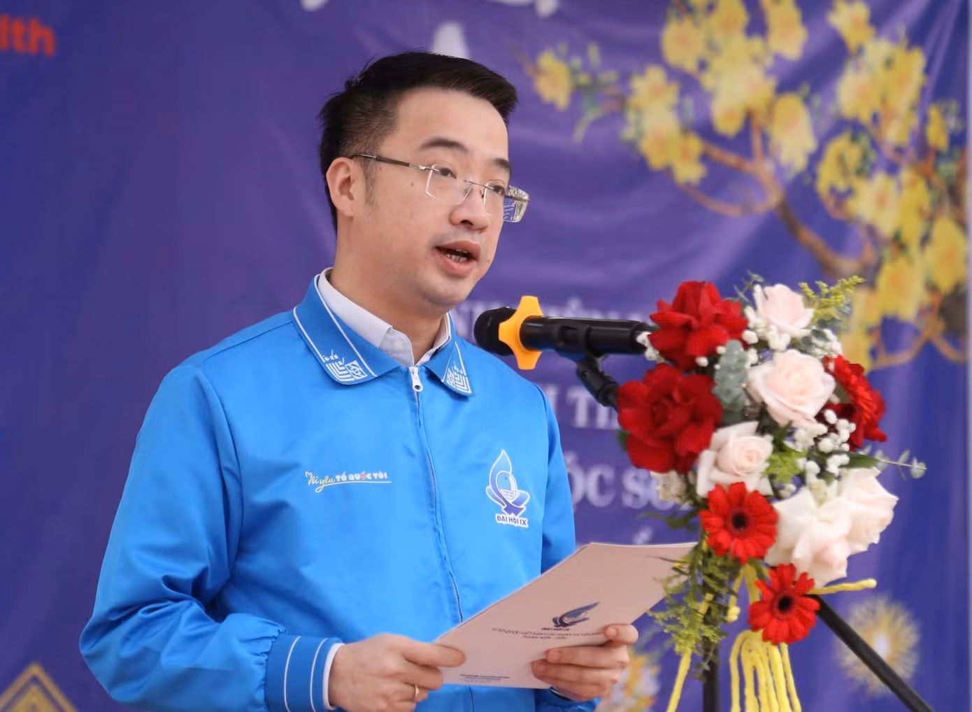 Đồng chí Nguyễn Tường Lâm phát biểu tại chương trình.