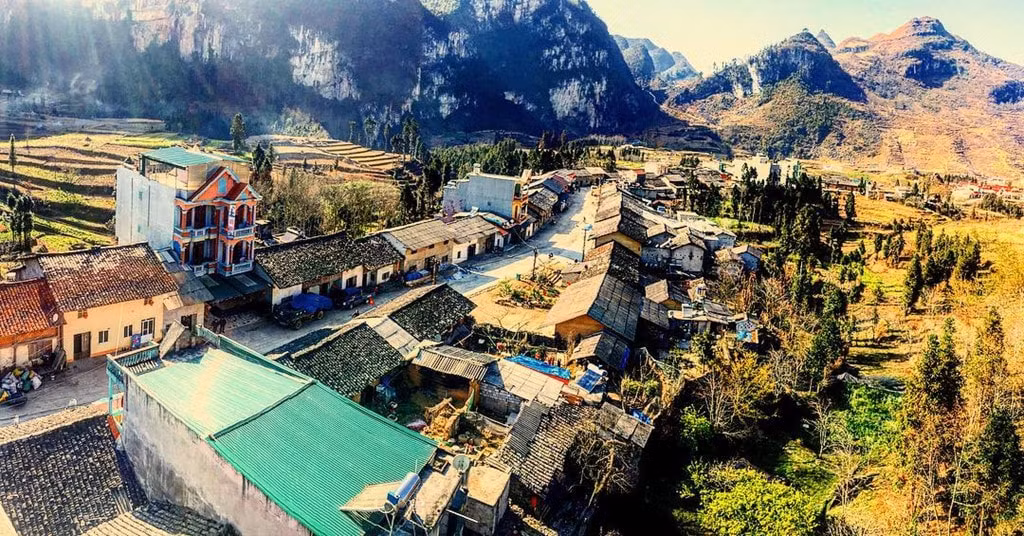 Phố cổ Đồng Văn. (Ảnh: Phuotvivu)