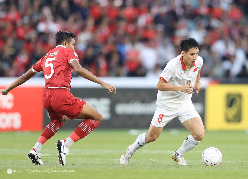 Trận bán kết lượt đi giữa ĐT Việt Nam vs ĐT Indonesia với tỉ số hoà 0-0. (Ảnh: VFF) Trận bán kết lượt đi giữa ĐT Việt Nam vs ĐT Indonesia với tỉ số hoà 0-0. (Ảnh: VFF)