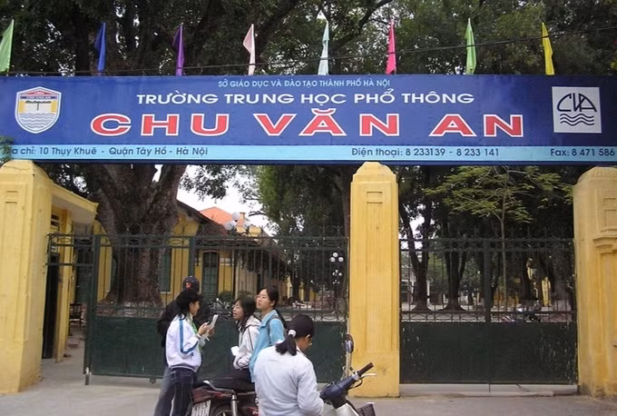 Trường THPT Chu Văn An (Hà Nội). Trường THPT Chu Văn An (Hà Nội).