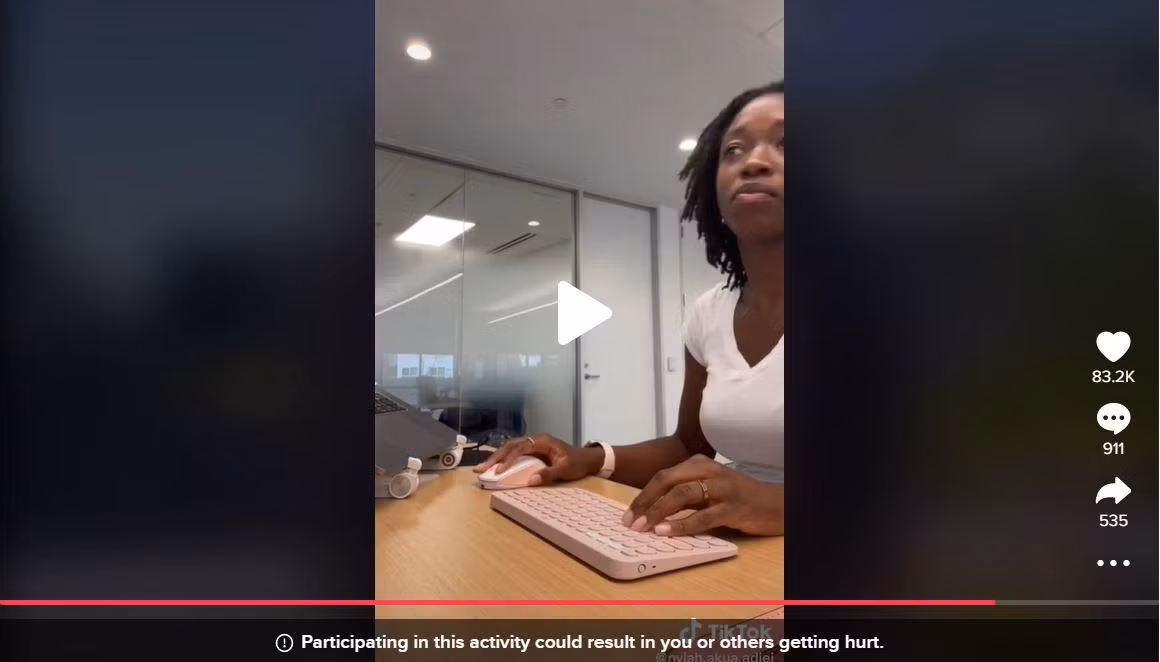 Đoạn video khiến Nylah Boone bị Apple sa thải.