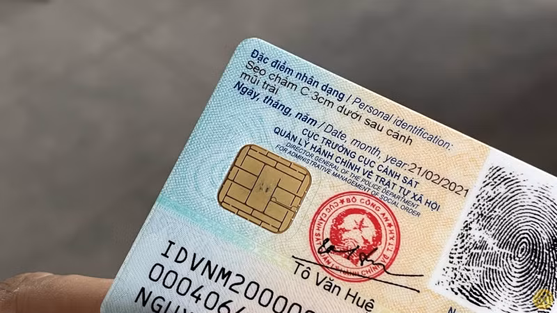Thẻ Căn cước công dân gắn chip tích hợp sẵn Bảo hiểm y tế.