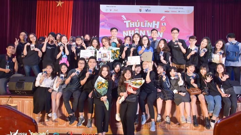 Chàng trai cán bộ Hội sôi nổi trong các chương trình, sự kiện tổ chức cho sinh viên.