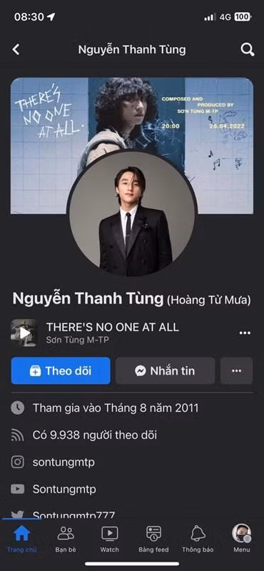 Sơn Tùng M-TP cũng bị tụt follow khiến các Sky "hoảng hốt". Sơn Tùng M-TP cũng bị tụt follow khiến các Sky "hoảng hốt".