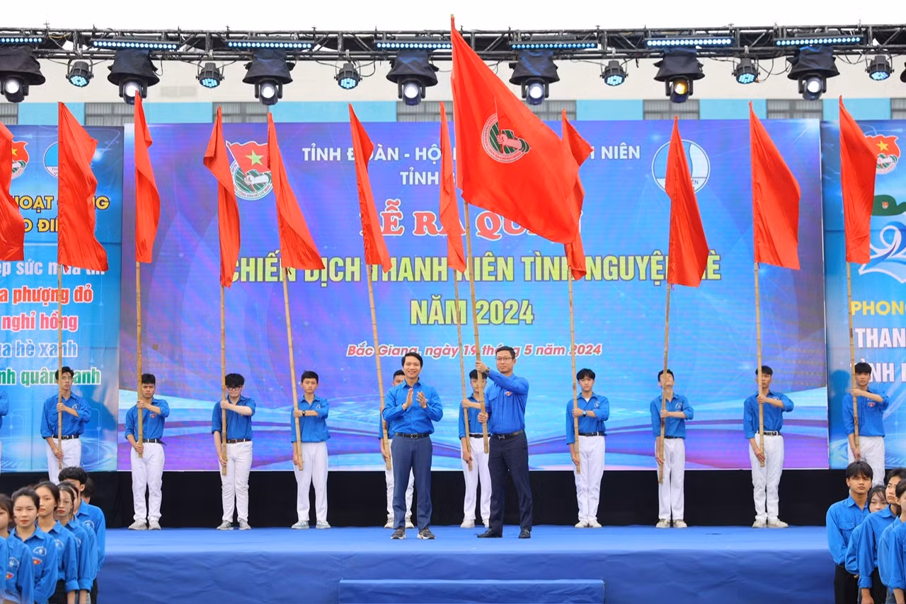 Nhiều địa phương tổ chức ra quân Chiến dịch Thanh niên tình nguyện Hè 2024 ảnh 1