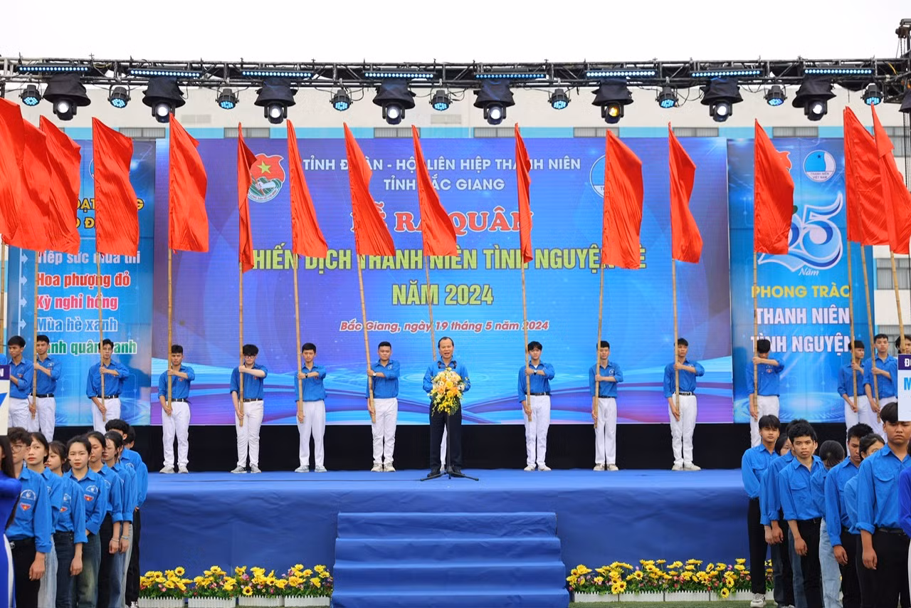 Nhiều địa phương tổ chức ra quân Chiến dịch Thanh niên tình nguyện Hè 2024 ảnh 3