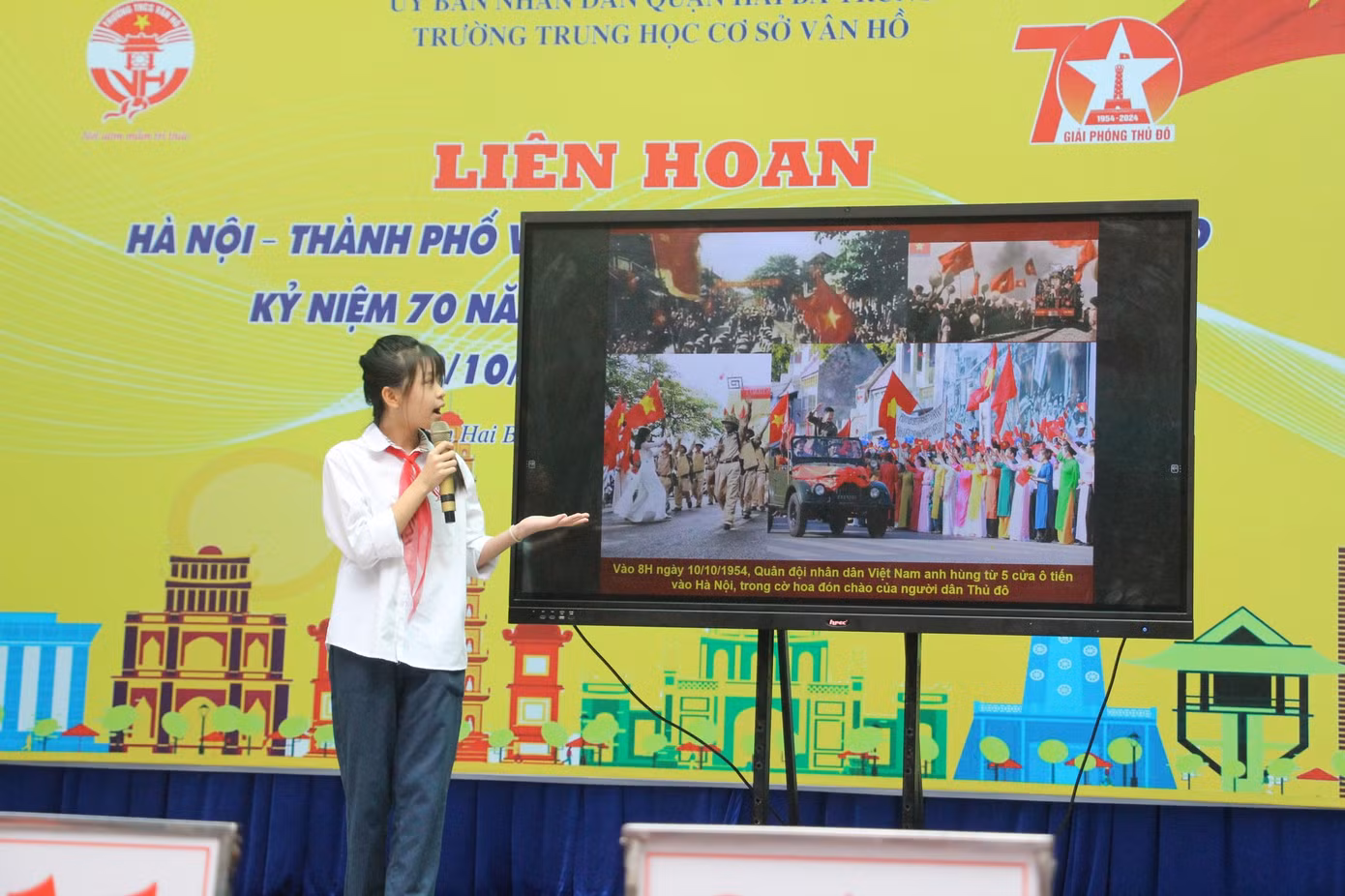 Teen Vân Hồ được tham gia đa dạng các hoạt động ngoại khóa.
