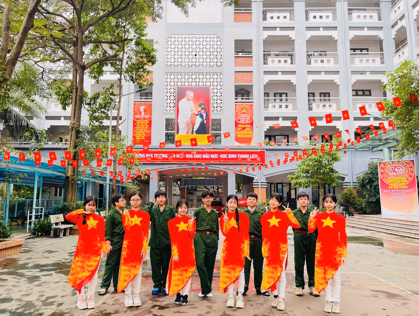 Trường THCS Vân Hồ là nơi ươm mầm nhiều thế hệ tài năng.