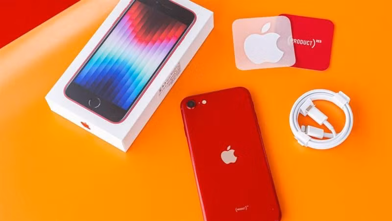 Hình ảnh iPhone SE 2022. (Ảnh: GSMArena)