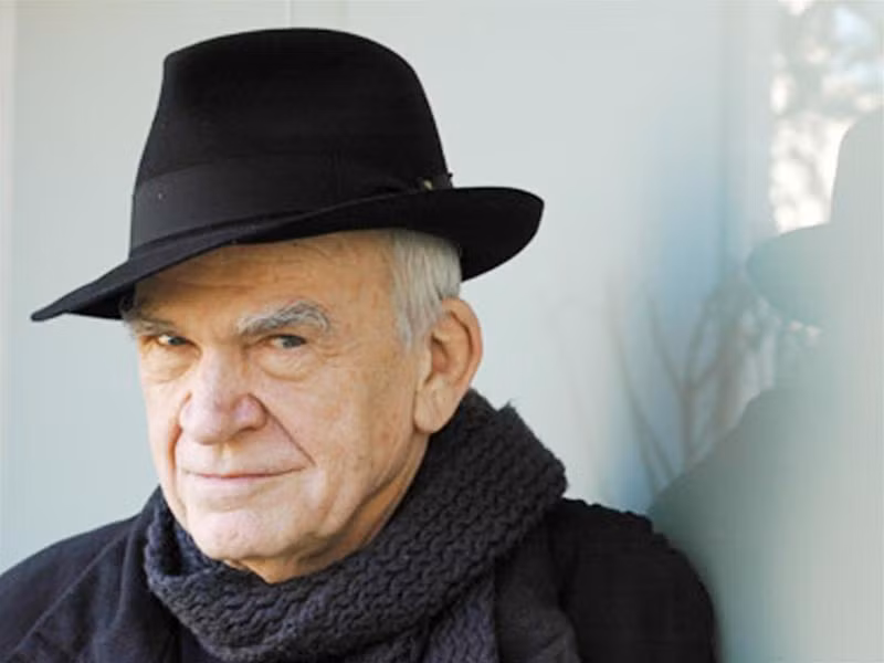 Không dễ khám phá Milan Kundera. Ảnh: Parismatch