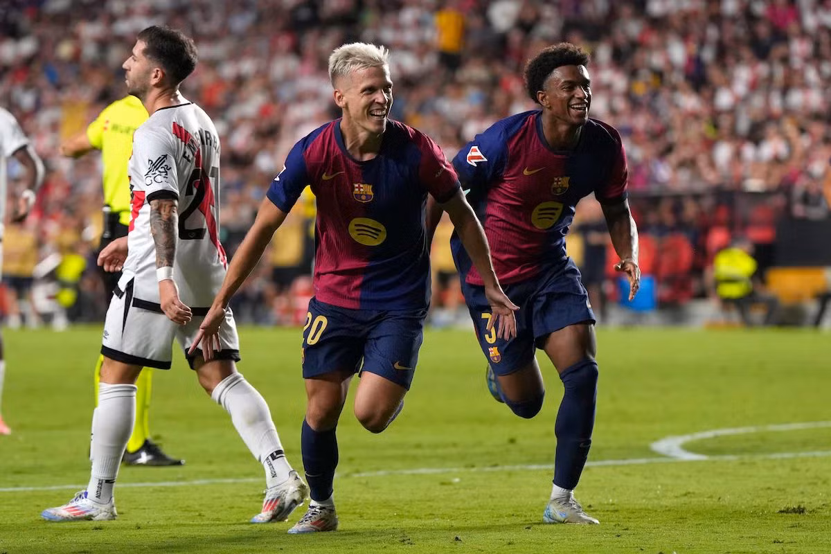 Olmo được kỳ vọng sẽ tiếp tục tỏa sáng để mang về 3 điểm cho Barcelona.