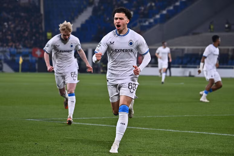 Club Brugge đánh bại Atalanta trong cả 2 lượt trận.