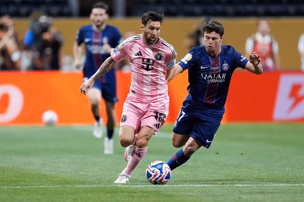 Messi 'bất lực', Inter Miami thảm bại trước PSG ảnh 10 Messi 'bất lực', Inter Miami thảm bại trước PSG ảnh 10