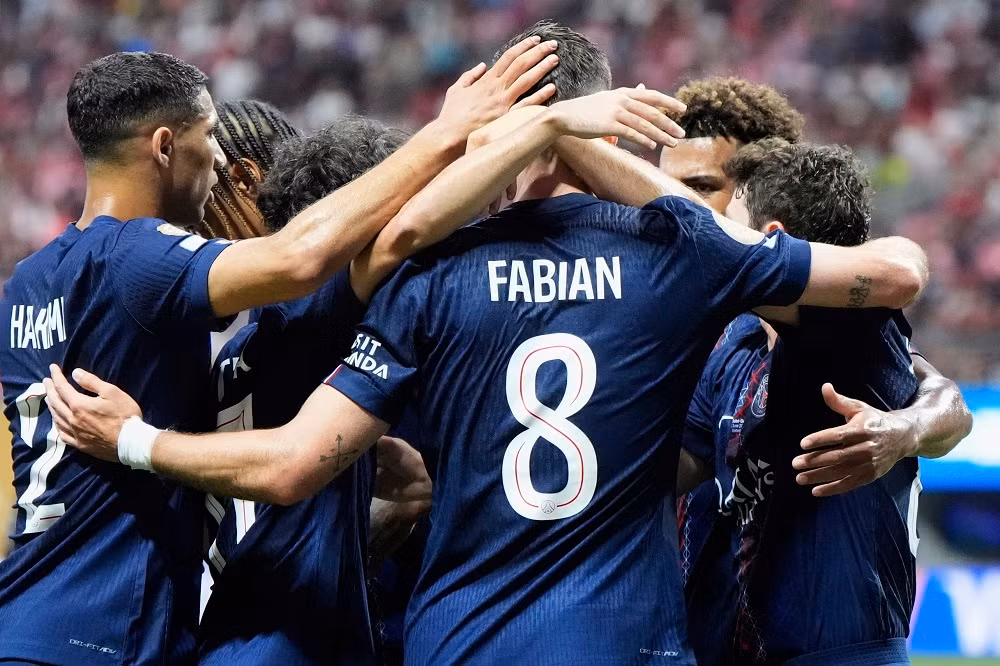 PSG quá mạnh so với Inter Miami. Ảnh: AP PSG quá mạnh so với Inter Miami. Ảnh: AP