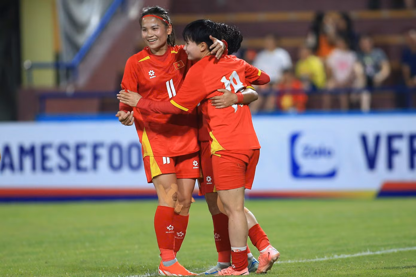 Tuyển nữ Việt Nam thắng đậm UAE, tiến sát vòng chung kết Asian Cup nữ 2026 ảnh 5
