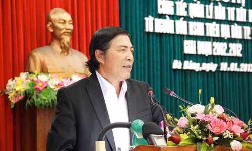 Ông Nguyễn Bá Thanh phát biểu tại hội nghị. Ảnh: Nguyễn Huy