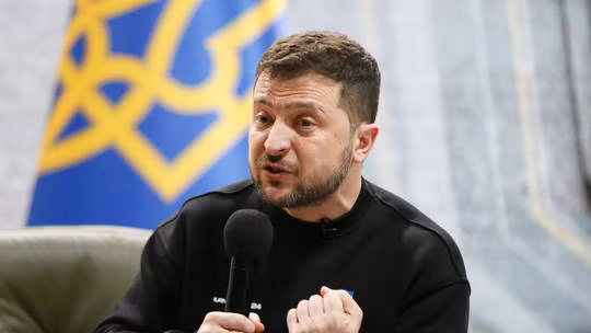 Tổng thống Ukraine Volodymyr Zelensky. Ảnh: Getty Images