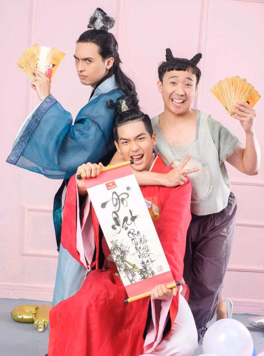 Quốc Anh từng vào vai bạn thân Trấn Thành trong phim điện ảnh Tết 2019.