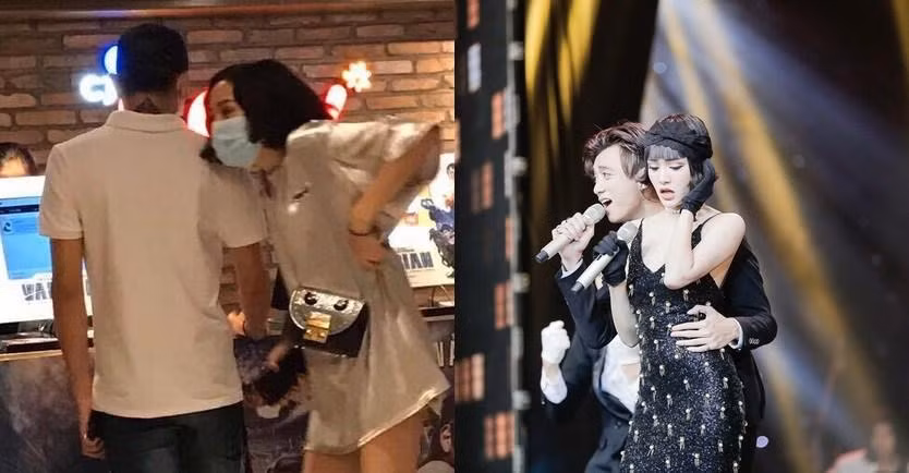 Hiền Hồ và Soobin được phát hiện hẹn hò khi có người bắt gặp cả hai tay trong tay tại rạp chiếu phim.