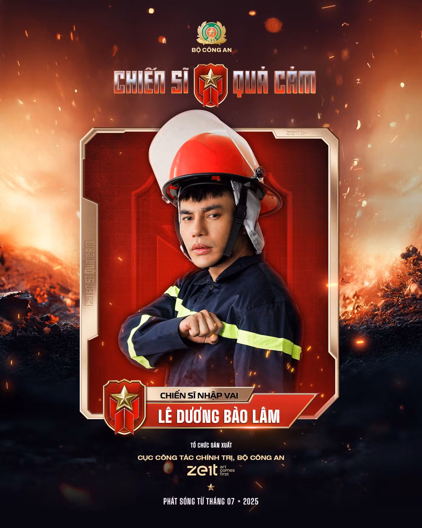 Chiến sĩ nhập vai Lê Dương Bảo Lâm là "cây hài" đình đám của các show thực tế.