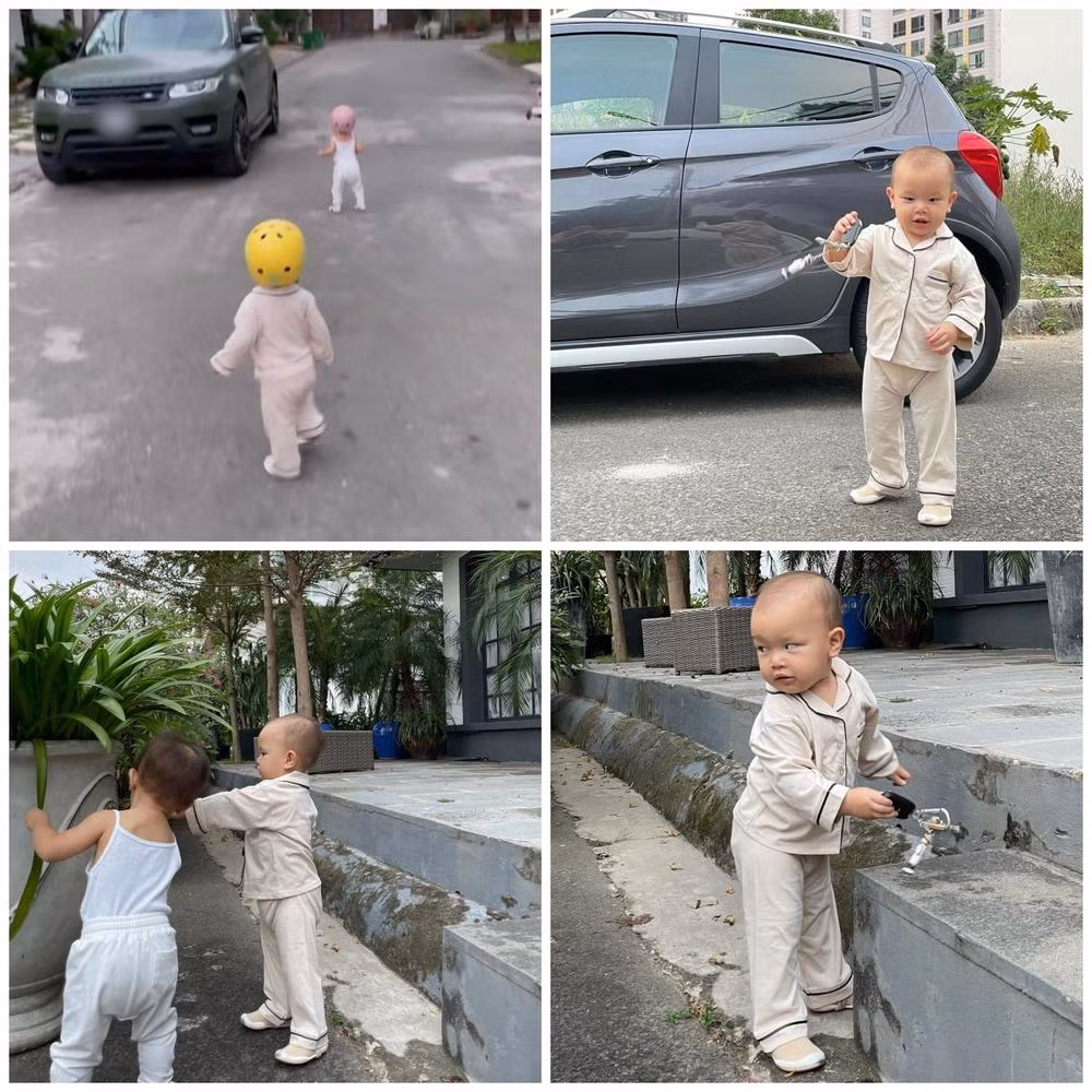 Toàn cảnh phi cụ "trộm chìa khóa" của hai nhóc tỳ nhà Hà Hồ - Kim Lý.