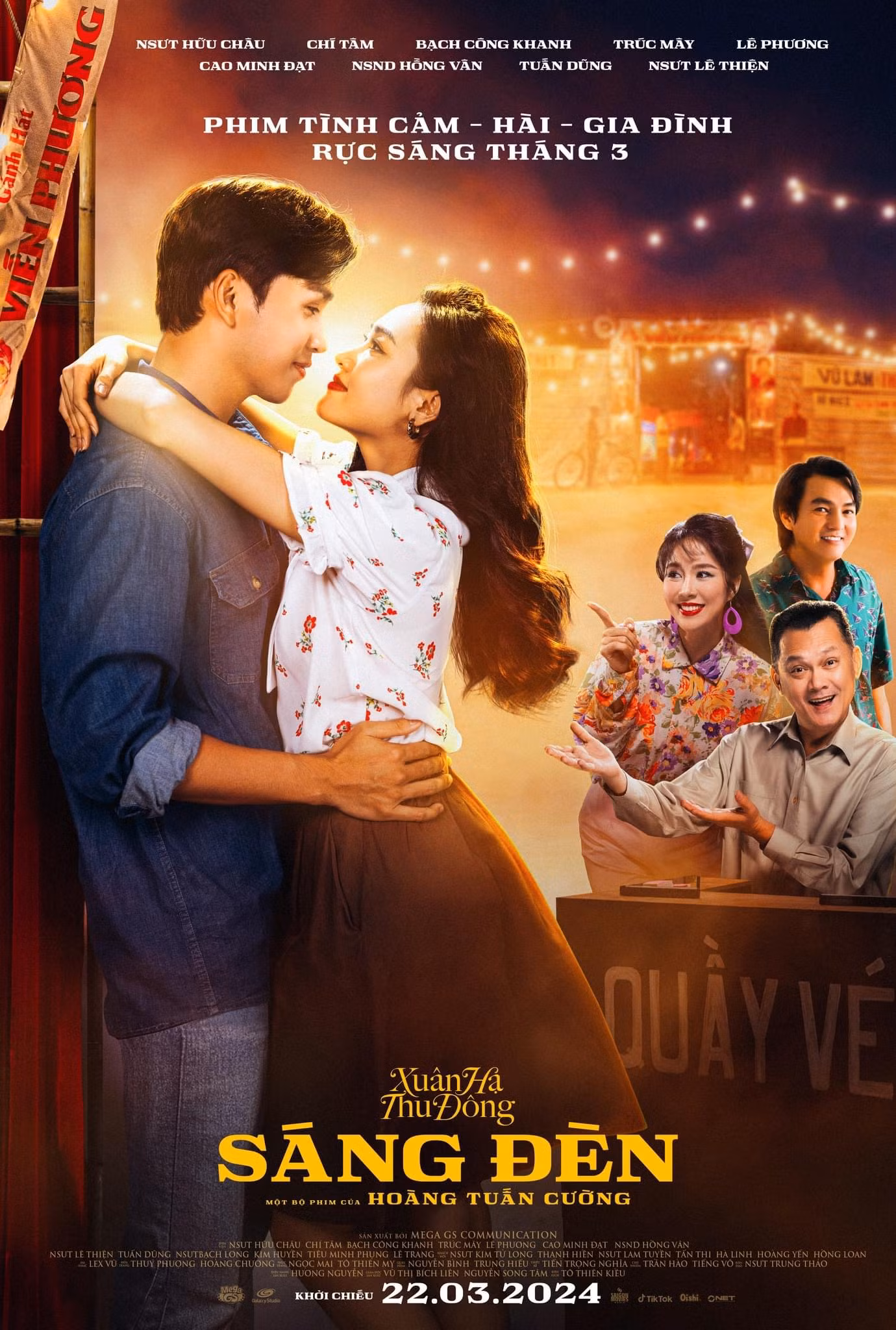 Lấy bối cảnh giữa thập niên 90, Sáng Đèn kể về đoàn cải lương ở thời kỳ thoái trào. Tình yêu nghề và nhiều câu chuyện nhân văn hứa hẹn mang lại nhiều cảm xúc cho người xem.