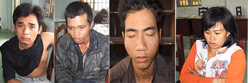 Các đối tượng trong nhóm của To bị bắt khi vừa thực hiện trót lọt vụ trộm tài sản