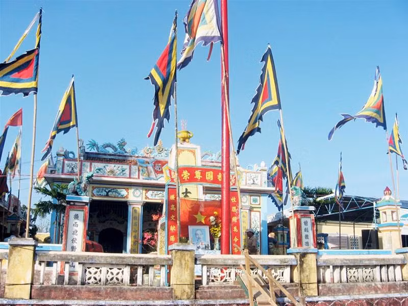 Âm Linh tự, nơI diễn ra lễ khao lề thế lính Hoàng Sa