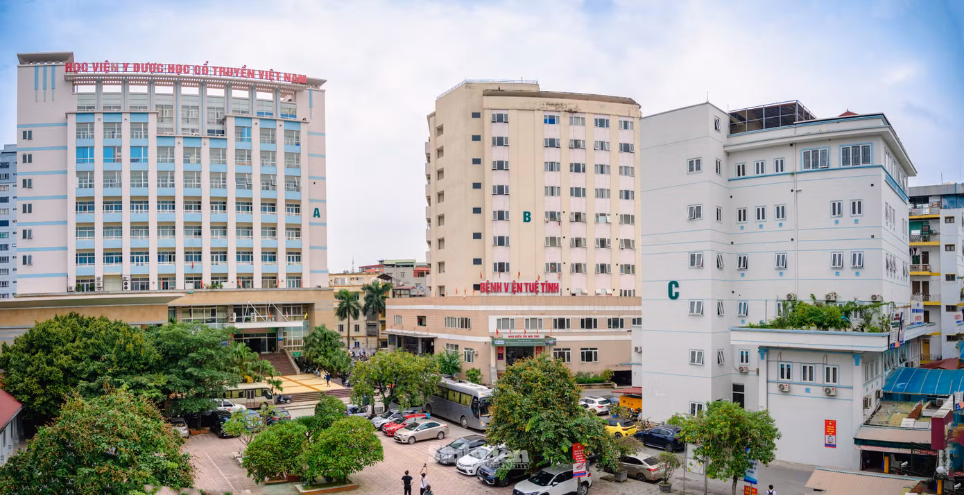 Học viện Y dược học Cổ truyền Việt Nam là một trong những trường đại học đầu tiên về Y dược học cổ truyền, Bệnh viện Tuệ Tĩnh là cơ sở thực hành của trường.