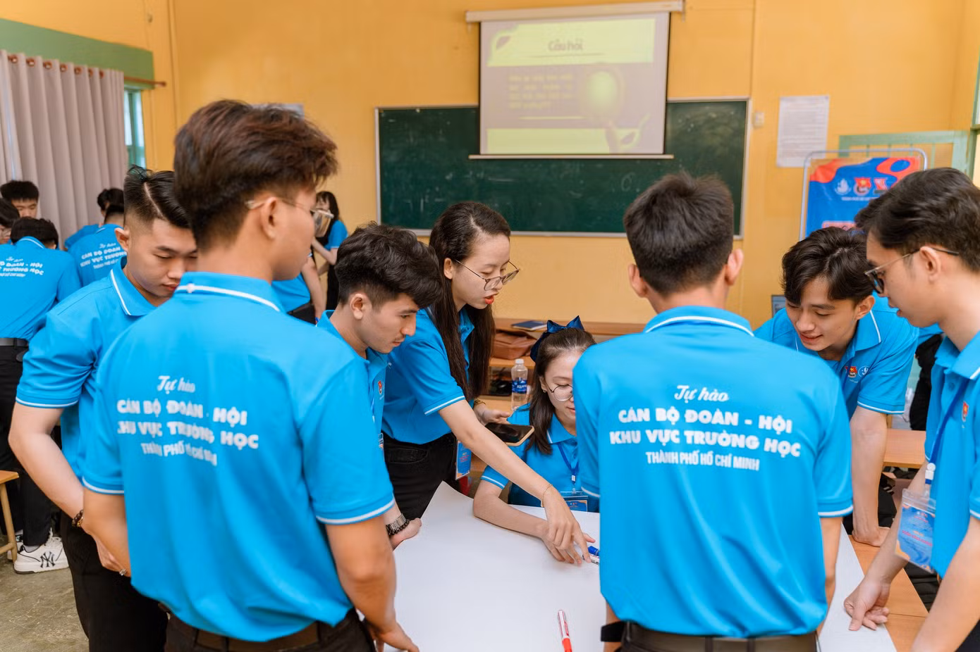 Là cán bộ Đoàn-Hội nhiệt huyết và trách nhiệm.