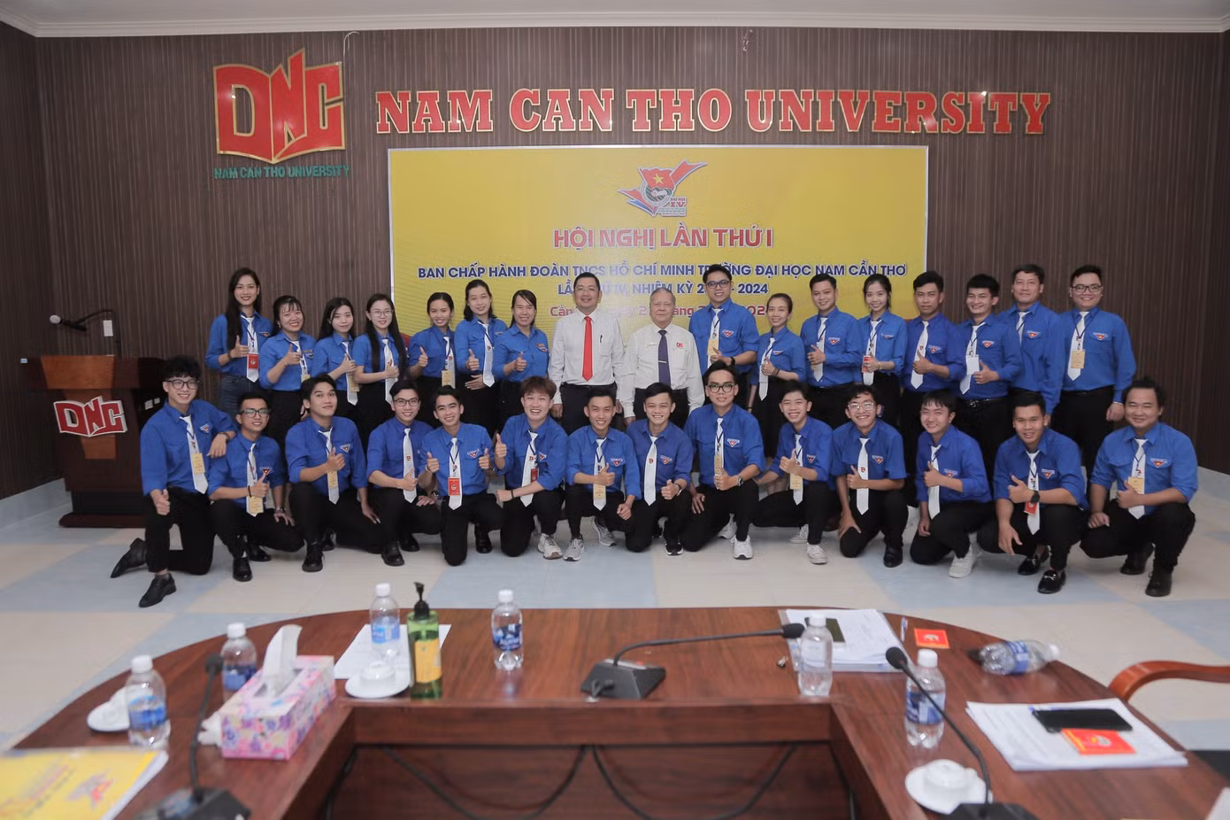 Minh Nhựt trúng cử vào Ban Chấp hành Đoàn TNCS Hồ Chí Minh, Trường Đại học Nam Cần Thơ, nhiệm kỳ 2022 - 2024.
